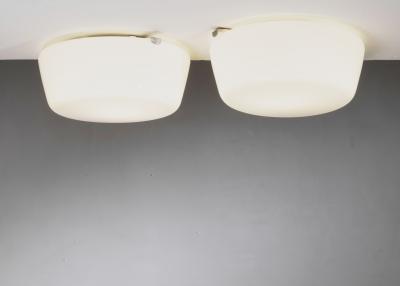  Asea Pair of ASEA ceiling lamps