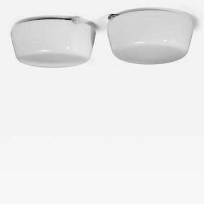  Asea Pair of ASEA ceiling lamps