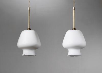  Asea Pair of ASEA pendant lamps