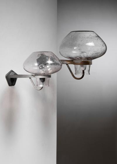  Asea Pair of ASEA wall lamps
