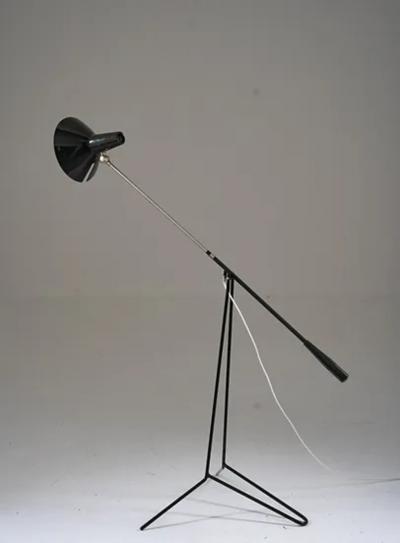  Asea Pair of Swedish Midcentury Floor Lamps model E1780 by ASEA