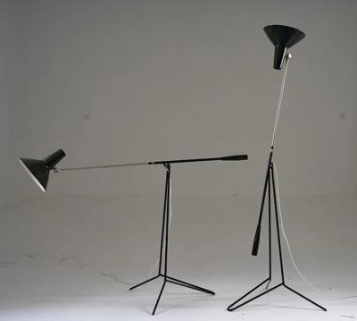  Asea Pair of Swedish Midcentury Floor Lamps model E1780 by ASEA