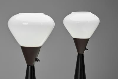  Asea Pair of Table Lamps by Lisa Johansson Pape for ASEA Sweden 1950s