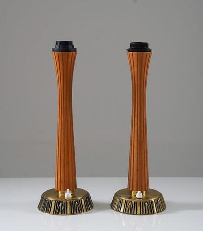  Asea Scandinavian Mid Century Table Lamps by ASEA