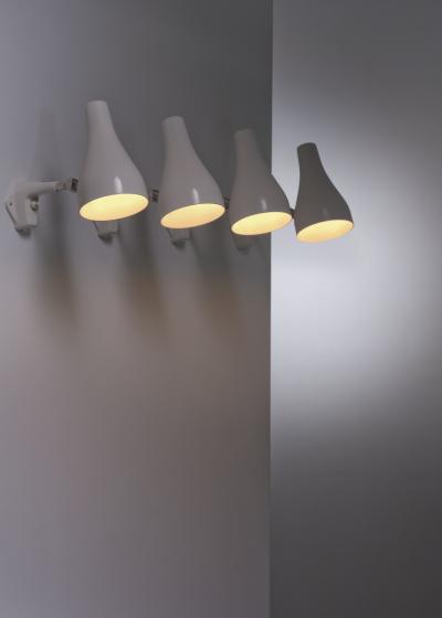  Asea Set of 4 adjustable ASEA wall lamps Sweden