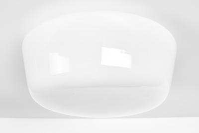  Asea Set of Three Opal Glass Ceiling Lamps by ASEA Sweden Mid 20th Century