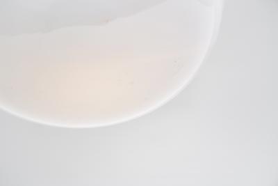  Asea Set of Three Opal Glass Ceiling Lamps by ASEA Sweden Mid 20th Century