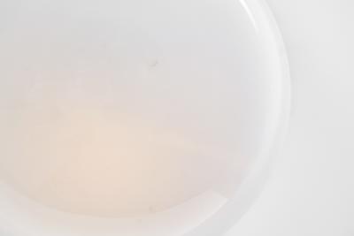  Asea Set of Three Opal Glass Ceiling Lamps by ASEA Sweden Mid 20th Century