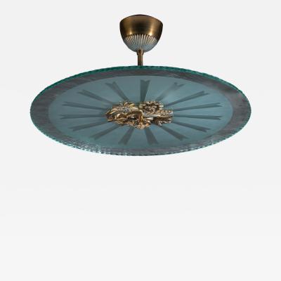  Asea Swedish Art Deco ceiling lamp