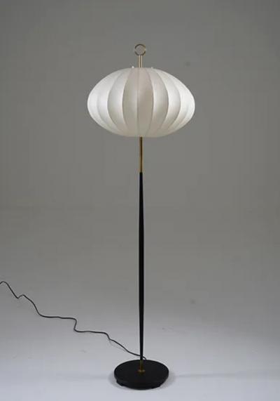  Asea Swedish Mid Century Floor Lamp by ASEA