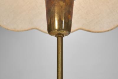  Asea Swedish Modern Brass and Cast Iron Floor Lamp for ASEA Sweden 1950s