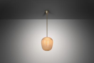  Asea Swedish Modern Hanging Lamp by ASEA Sweden 1940s