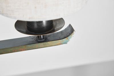  Asea Two Armed Art Deco Hanging Lamp by ASEA Sweden 1930s