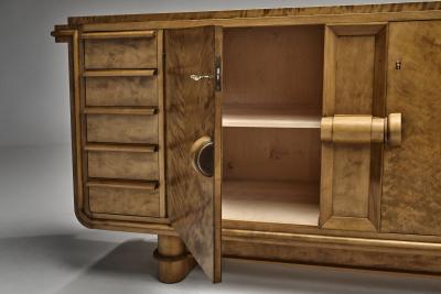  Asko Model 290 Wooden Sideboard for Asko Finland 1930s