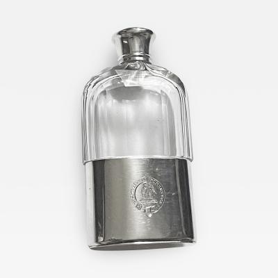  Asprey Asprey English hallmarked Silver hip flask London 1867