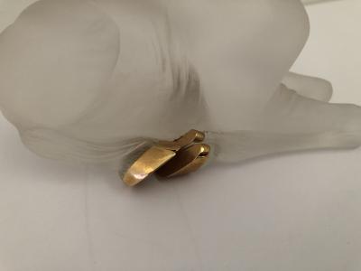  Asprey Asprey Rock Crystal 18k Gold Diamond Giraffe Sculpture