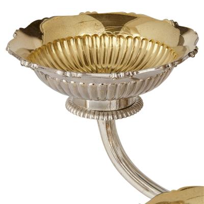  Asprey Asprey vermeil and silver table centrepiece