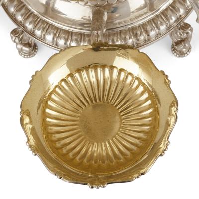  Asprey Asprey vermeil and silver table centrepiece