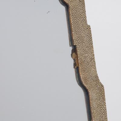  Asprey English Shagreen Frame Table Mirror in the Manner of Asprey Co