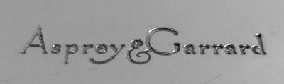  Asprey Garrard Asprey Garrard Modern Sterling Silver Tray