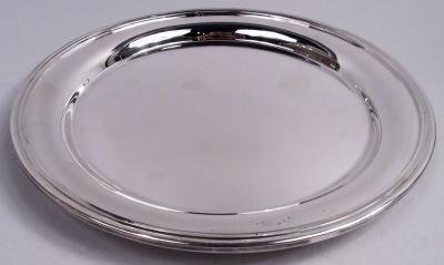  Asprey Garrard Asprey Garrard Modern Sterling Silver Tray