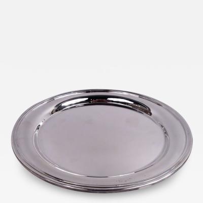  Asprey Garrard Asprey Garrard Modern Sterling Silver Tray