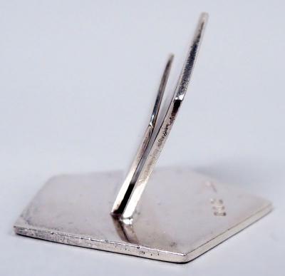  Asprey Set of 6 Asprey English Between the Wars Art Deco Place Card Holders