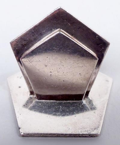  Asprey Set of 6 Asprey English Between the Wars Art Deco Place Card Holders