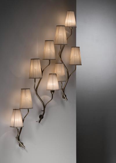  Astra Set of 3 Astra wall lamps