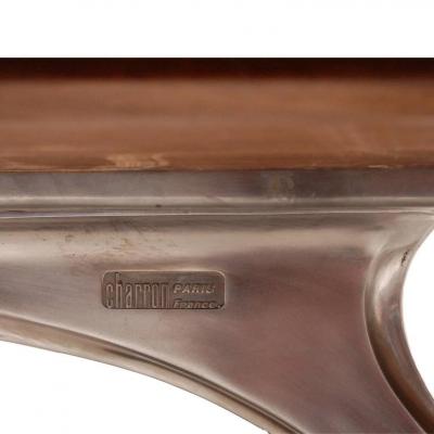  Atelier Charron Rare Table or Desk by Atelier Charron Paris Mich le Charron Designer
