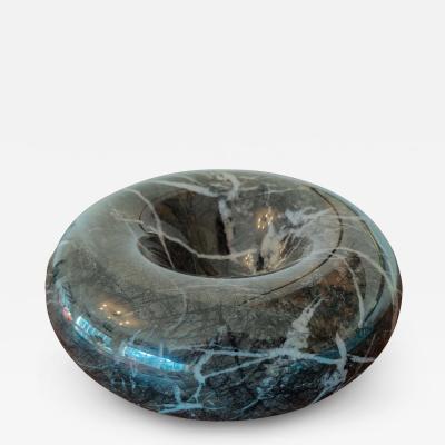  Atelier International LTD Sergio Asti Black White Veined Marble Bowl for Up Up