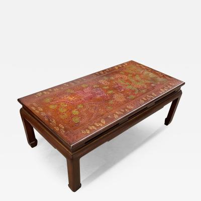  Atelier Midavaine Paris JAPANNED LACQUERED LOW TABLE BY ATELIER MIDAVAINE