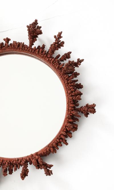  Atelier Paris PB Mirror By Atelier Paris PB contemporary red bronze mirror 