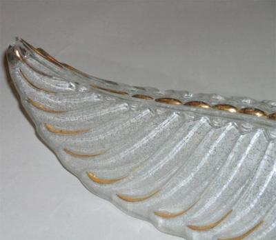  Atelier Petitot Ezan Glass Pair of 1940 s Wall Sconces by Ezan and Petitot