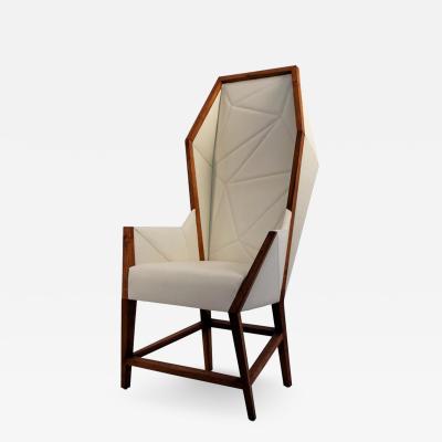  Atelier Purcell Bias Hooded Dining Chair