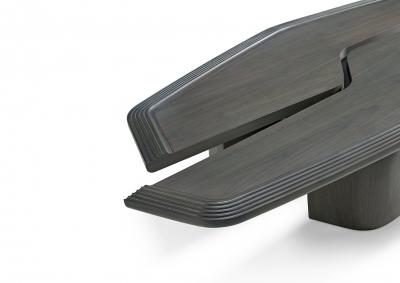  Atelier Purcell Serpentine Wood Coffee Table