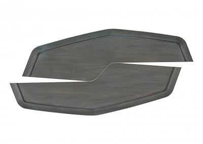  Atelier Purcell Serpentine Wood Coffee Table