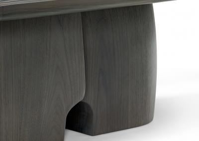  Atelier Purcell Serpentine Wood Coffee Table
