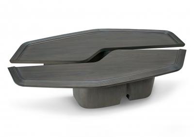  Atelier Purcell Serpentine Wood Coffee Table