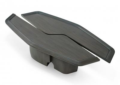  Atelier Purcell Serpentine Wood Coffee Table
