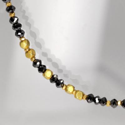  Atelier Zobel Black Diamond Tourmaline Quartz Gold Oxidized Silver Necklace Atelier Zobel 25
