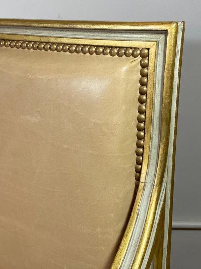  Ateliers Philippe Coudray Set of Louis XVI Style Philippe Coudray Ateliers Dining or Conference Chairs