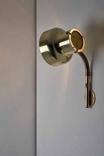  Atelje Lyktan Brass Bumling Wall Sconce by Anders Pehrson 1970s