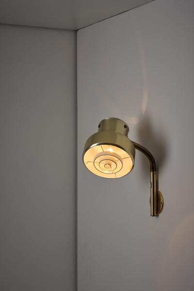  Atelje Lyktan Brass Bumling Wall Sconce by Anders Pehrson 1970s