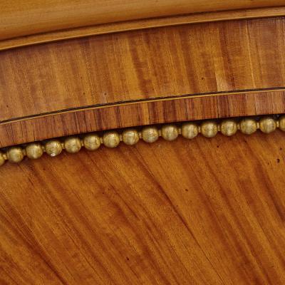  Au Gros Ch ne Antique Parisian Marquetry and Gilt Bronze Bed by Au Gros Ch ne