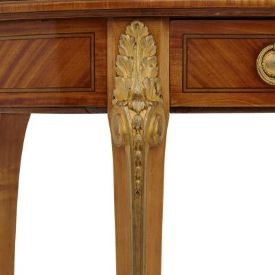  Au Gros Ch ne Antique Parisian Neoclassical Style Side Table by Au Gros Ch ne