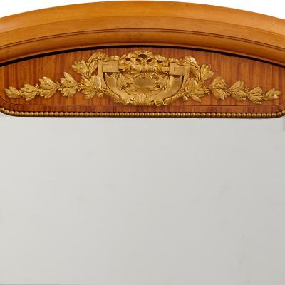  Au Gros Ch ne Large Parisian wardrobe adorned with marquetry and gilt bronze