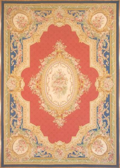  Aubusson 10 2 x 14 4 Aubusson Rug 378 N
