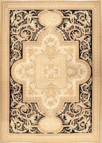  Aubusson 10 x 14 3 Aubusson Rug 9801 Louis XIV Style