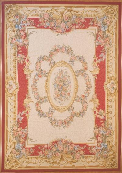  Aubusson 10 x 14 4 Aubusson Rug 398 R